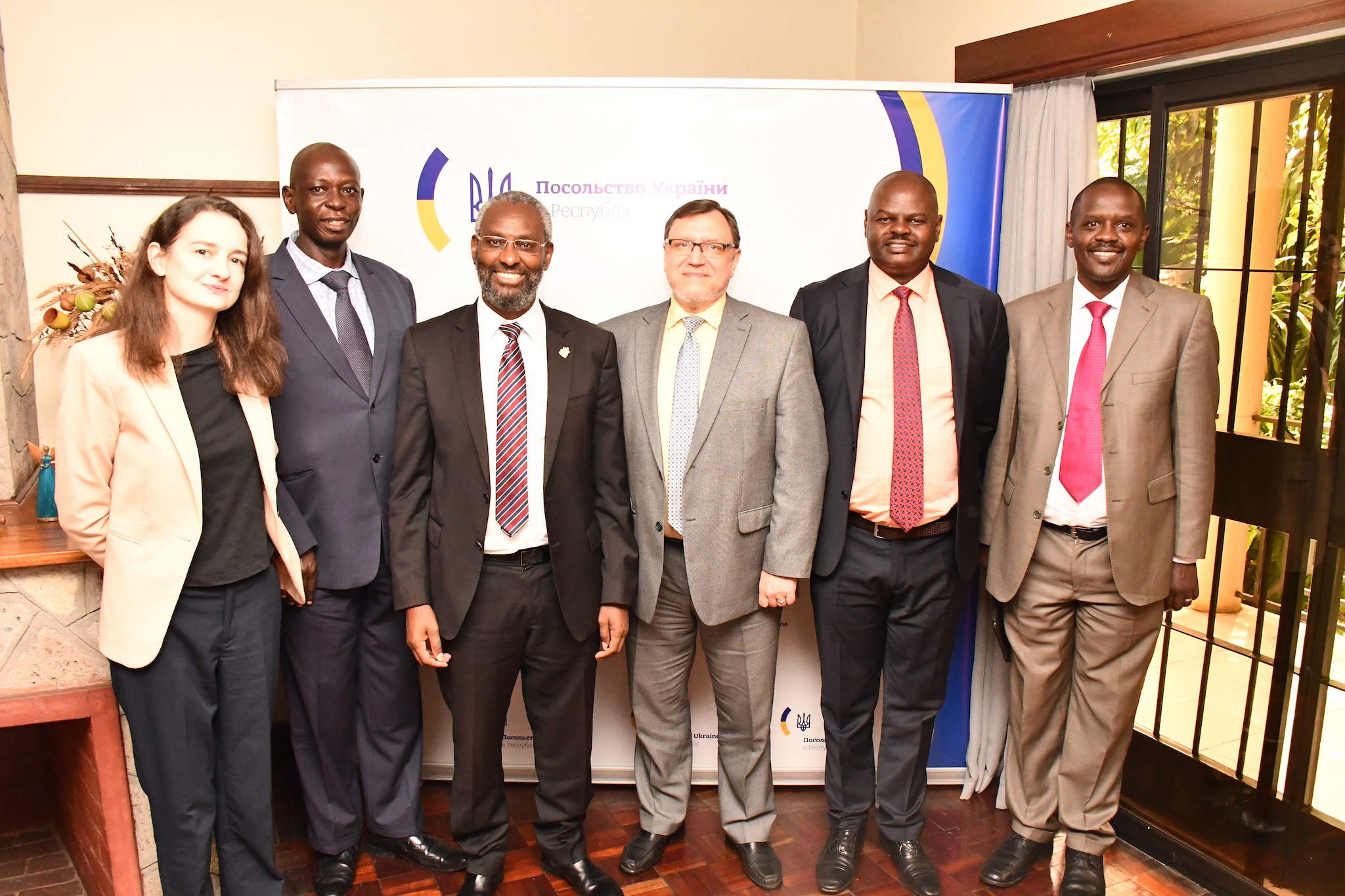 UoN VC at Ukrainian Embassy